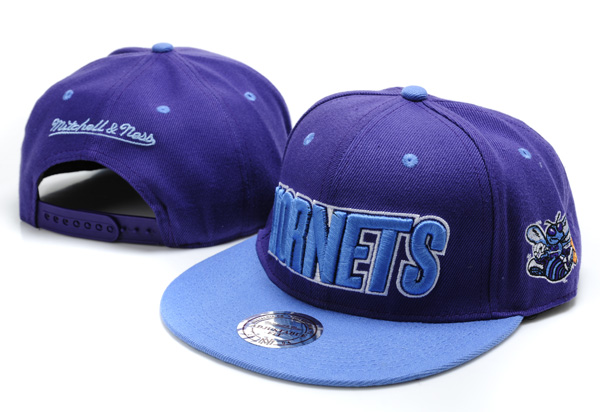 NBA New Orleans Hornets M&N Snapback Hat NU04